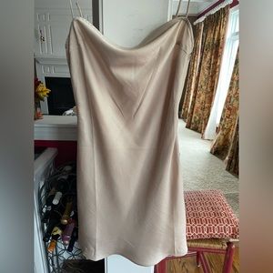 COTTON CANDY LA - Large - Champagne Color Dress/Slip GUC 🤍